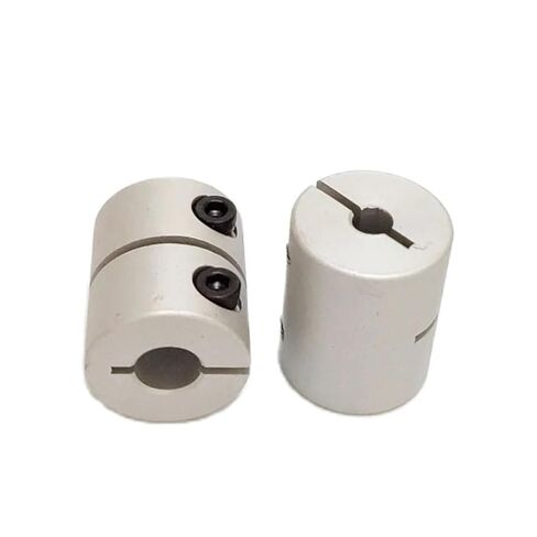 Shaft Coupling 3D Printer Parts Rigid Rod Coupler Clamp Stepper Motor D20 L20 8x8 5x8 6.35x8mm 4/5/20Pcs(20pcs,6.35x8) in Saudi Arabia