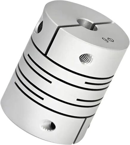 CIC Aluminum Alloy Parallel Line Coupling D40L56 10/11/12/12.7/14/15/16/20mm Clamping Groove Elastic 1Pcs(4mm) in Saudi Arabia