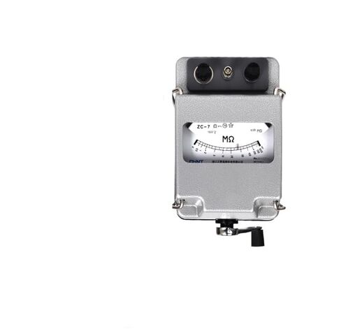1PC 100% New CHNT Testing Instrument ZC-7 Resistance Tester/Megohmmeter 500V/500 Megohm [Aluminum Shell] in Saudi Arabia