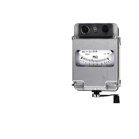 1 قطعة 100% جديد CHNT أداة اختبار ZC-7 جهاز اختبار المقاومة/Megohmmeter 2500V/5000 Megohm [غلاف من الألومنيوم] in Saudi Arabia