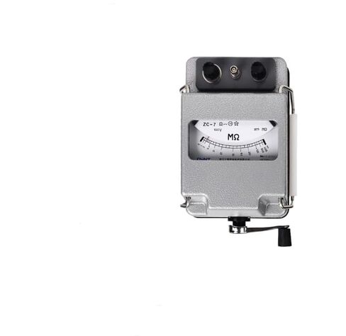1 قطعة 100% جديد CHNT أداة اختبار ZC-7 جهاز اختبار المقاومة/Megohmmeter 2500V/5000 Megohm [غلاف من الألومنيوم] in Saudi Arabia