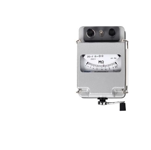 1 قطعة 100% جديد CHNT أداة اختبار ZC-7 جهاز اختبار المقاومة/Megohmmeter 2500V/2500 Megohm [غلاف من الألومنيوم] in Saudi Arabia
