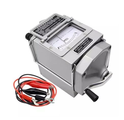 1 قطعة 100% جديد CHNT أداة اختبار ZC25-1H جهاز اختبار المقاومة/megohmmeter 100 V/100 Megohm [سبائك] in Saudi Arabia