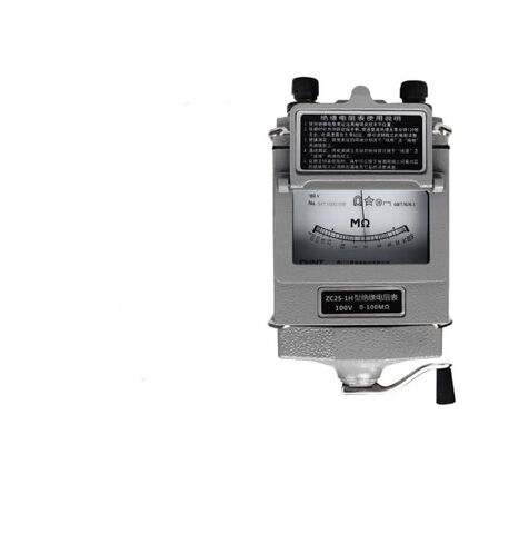 1 قطعة 100% جديد CHNT أداة اختبار ZC25-1H جهاز اختبار المقاومة/megohmmeter 100 V/100 Megohm [سبائك] in Saudi Arabia