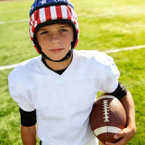 Rugby Soft Shell Helmet - Adjustable Padded Headguard for Football, Flag Football & Multi-Sport Protection in Saudi Arabia