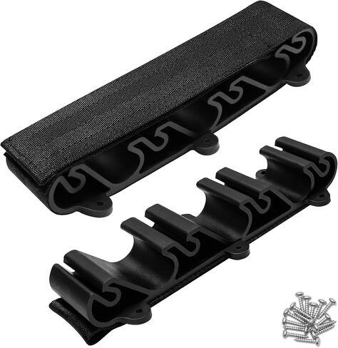 4pcs قوارب قوارب القوارب قوارب صيد القوارب لسطح القوارب ، حامل قضبان الصيد حامل قضبان الصيد المحمولة للتخزين والتثبيت ، رف قطب الصيد in Kuwait