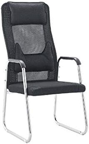 Home Computer Chair Waist Staff Office Chair Breathable Boss Chair Fixed Armrest Arch High Back Student Chair(As1) in Saudi Arabia