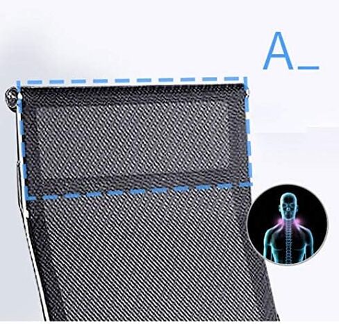 Chair Computer Chair Fixed Armrest Conference Chair Staff Chair Lift Swivel Chair Home Breathable Mesh Chair in Saudi Arabia
