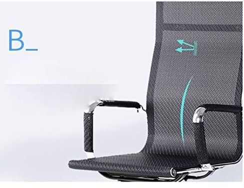 Chair Computer Chair Fixed Armrest Conference Chair Staff Chair Lift Swivel Chair Home Breathable Mesh Chair in Saudi Arabia