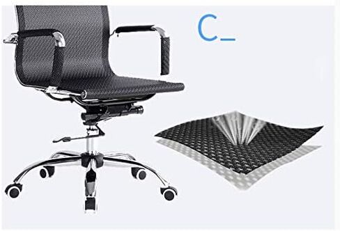 Chair Computer Chair Fixed Armrest Conference Chair Staff Chair Lift Swivel Chair Home Breathable Mesh Chair in Saudi Arabia