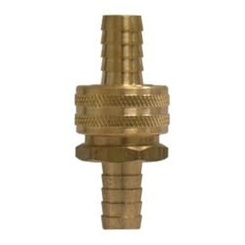 30461 Coupling Set with Knurled Nut, 1/2 in Garden Hose Barbed x 1/2 in Garden Hose Barbed, Brass (2 Pack) in Saudi Arabia