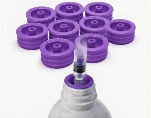 ENFit Medicine Bottle Adapter, Sterile, 10-Pack (20mm-21.5mm) in Saudi Arabia