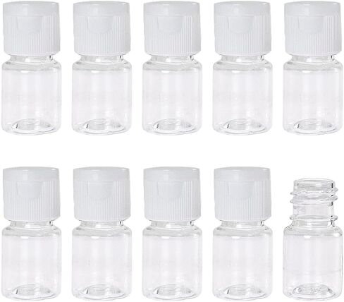 60ml Plastic Squeeze Bottles with White Flip Cap For Liquids/Oils/Shampoos-Pack of 20 in Kuwait