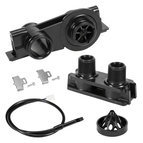 60626 Electronic Turbine Meter with 3/4" NPT Plastic Yoke,Compatible with Pentair Fleck 2510,5600SXT,5000,5800,6700,9000,9100 Water Softeners,with Clip,Screw,Flow Meter Cable in Kuwait