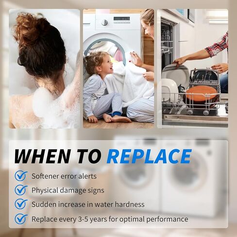 60626 Electronic Turbine Meter with 3/4" NPT Plastic Yoke,Compatible with Pentair Fleck 2510,5600SXT,5000,5800,6700,9000,9100 Water Softeners,with Clip,Screw,Flow Meter Cable in Kuwait