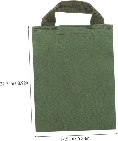 حقيبة رمل قماشية بوزن 2 كجم مع مقبض حقيبة وزن فارغة لتمارين اليوغا والرقص واللياقة البدنية حقيبة رمل متعددة الاستخدامات لتقوية العضلات وتعزيز التوازن in Kuwait