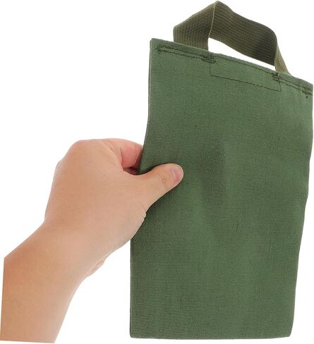 حقيبة رمل قماشية بوزن 2 كجم مع مقبض حقيبة وزن فارغة لتمارين اليوغا والرقص واللياقة البدنية حقيبة رمل متعددة الاستخدامات لتقوية العضلات وتعزيز التوازن in Kuwait