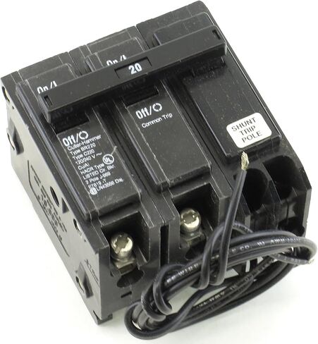 Cutler Hammer br220st Circuit Breaker, 2-Pole 20-Amp with shunt trip in Saudi Arabia