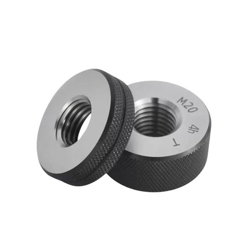 1 Set of 4h Non-Standard Metric fine-Tooth Thread Ring Gauge M10 M12 M14 M16 Measuring Tool(M10X1-4h) in Saudi Arabia