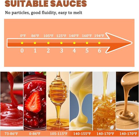 موزع جبن الناتشو، 2.8 كيو تي، موزع حلوى حلوى ساخنة تجارية لتدفئة جبن الناتشو، مع مضختين و8 ملصقات in Kuwait