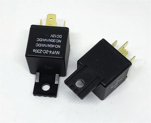 5PCS/lot Automobile Relay NVF4-2C-Z30a NVF4-2C-Z30a-DC12V DC24V NVF4 2C Z30a 40A 30A 4PIN Alarm Car Relay(NVF4-2C-Z30a DC12V) in Saudi Arabia