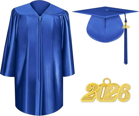 Preschool and Kindergarten Graduation Cap and Gown,Tassel and 2024 Charm in Kuwait