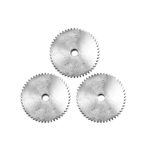 1PC Spur Gear 1M 50/51/52/53/54/55/56/57/58/59T with Craft Hole Wheel 45# Steel Material Motor Gear Total Height 10mm(1M 56T Craft Hole) in Saudi Arabia