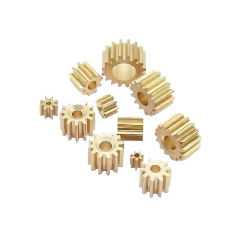 10PCS 0.5M 9/10/11/12/13/14/15/16/17/18/19 Teeth 0.5mod Gear Rack Spur Gear Precision Copper Steel CNC Pinion(0.5M 9 Teeth) in Saudi Arabia