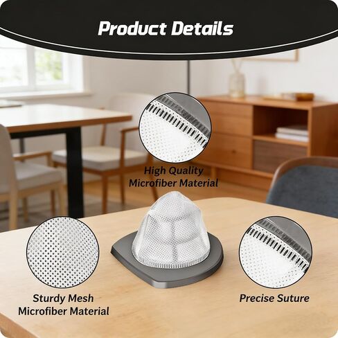 2033 Vacuum Filter Replacement fits for Bissell Featherweight Stick Lightweight Bagless Vacuum Cleaner Parts 2033 20331 20333 20334 20336 20339 2033M 10 Pack Filters&10 Foam Filters&3 brushs in Saudi Arabia