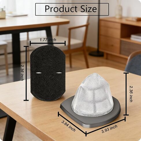 2033 Vacuum Filter Replacement fits for Bissell Featherweight Stick Lightweight Bagless Vacuum Cleaner Parts 2033 20331 20333 20334 20336 20339 2033M 10 Pack Filters&10 Foam Filters&3 brushs in Saudi Arabia