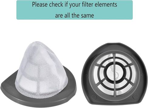 2033 Vacuum Filter Replacement fits for Bissell Featherweight Stick Lightweight Bagless Vacuum Cleaner Parts 2033 20331 20333 20334 20336 20339 2033M 10 Pack Filters&10 Foam Filters&3 brushs in Saudi Arabia