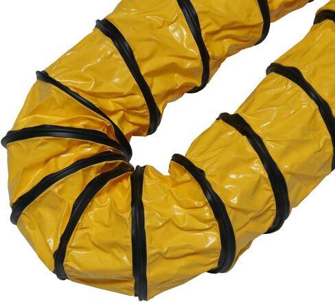 Rubber-Cal "Air Ventilator Heavy-Duty" Ventilation Hose (Fully Extended) - 12-Inch by 25-Feet in Saudi Arabia