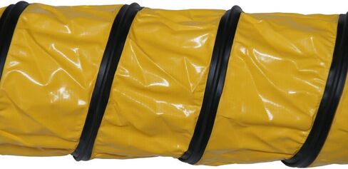 Rubber-Cal "Air Ventilator Heavy-Duty" Ventilation Hose (Fully Extended) - 12-Inch by 25-Feet in Saudi Arabia
