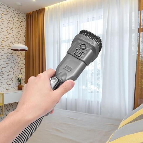 مجموعة أدوات المرفقات لـ Dyson V6 V7 V8 V10 DC16 DC24 DC33 DC34 DC35 DC39 DC44 DC58 DC59 DC62 DC74 مكنسة كهربائية لاسلكية، أدوات التنظيف المنزلية مجموعة فرش (4 قطع مجموعة فرش) in Saudi Arabia