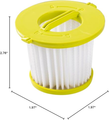 Replacement Washable and Reusable Pre Screen Filter and 2 Pack Pleated Filters For Ryobi 18V ONE+ PERFORMANCE HAND VACUUM PLC705K,PLC705B in Kuwait