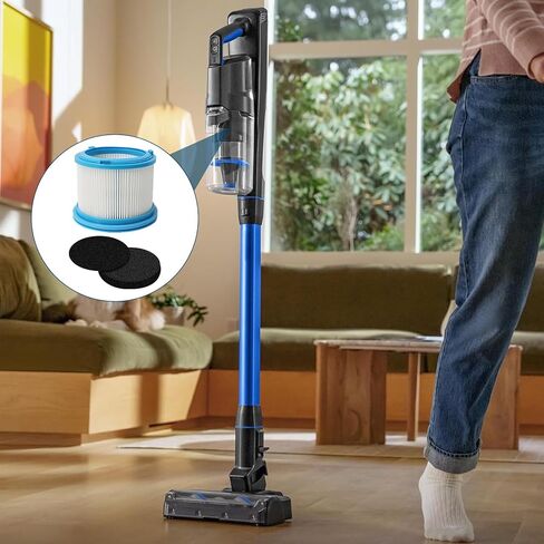 قطعتان من المرشحات البديلة القابلة للغسل المتوافقة مع Bissell 4052 4039 4137 PowerClean FurGuard 280W وFurFinder 200W، المكانس الكهربائية اللاسلكية ذاتية الوقوف، 2 مرشحات و4 منصات تصفية مسبقة وفرشاة واحدة in Saudi Arabia