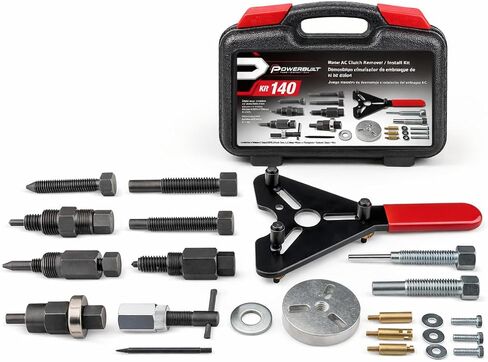 Powerbuilt A/C Air Conditioning Clutch Removal and Installation Tool Kit for Automotive Car Repair - 648747 in Saudi Arabia
