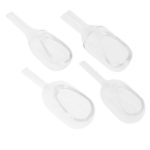 4 Pcs Glass Weighing Boat & Funnel Set, XS/S/M/L Sizes, Borosilicate Glass Lab Funnels for Powder & Liquid Transfer in Saudi Arabia