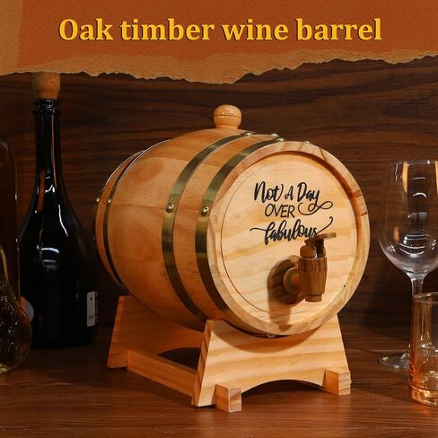 3L Engraved Barrel with Stand and Spigot Barrel Dispenser Bourbon Barrel for Cocktails Bourbon Rum Tequila Beer in Saudi Arabia