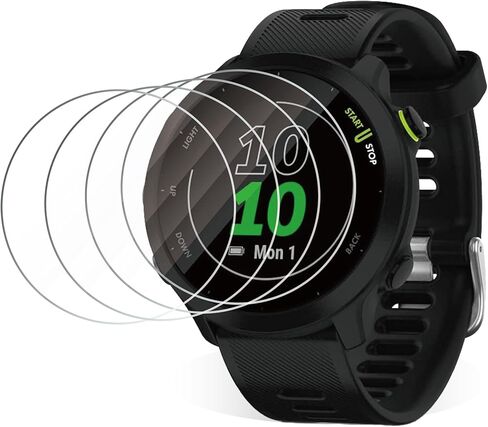 4 حزمة شاشة الحزمة ل Garmin Forerunner 165/165 Music Smartwatch ، غلاف شاشة زجاجي خالية من الفقاعات خالية من الفقاعات in Kuwait