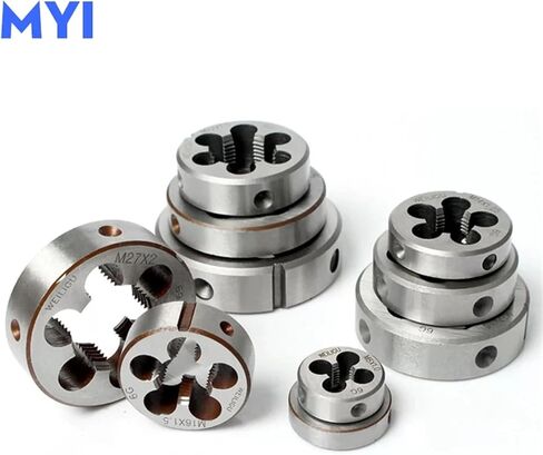 1PCS 1UN UNC UNS UNF UNEF Right Hand Die 1" 1/16-18 -24 1" 1/8-12 1" 1/8-20 1" 1/8-26 1" 3/16-16 1" 1/4-12 1" 1/4-20 1" 1/4-28(1 1I16-18) in Saudi Arabia