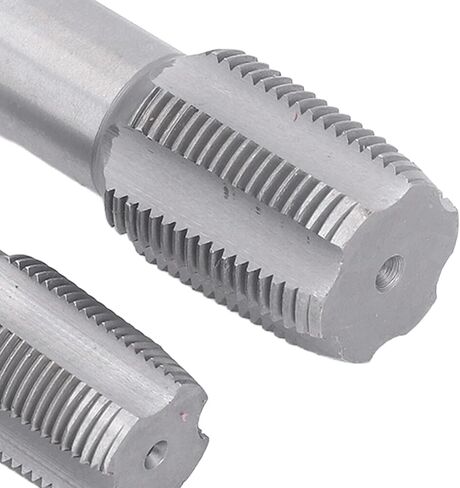 6 Piece NPT Pipe Tap Set, Carbon Steel Thread Forming Taps for Accurate Threads, with Plastic Storage, for Plumbers Mechanics DIYers in Saudi Arabia