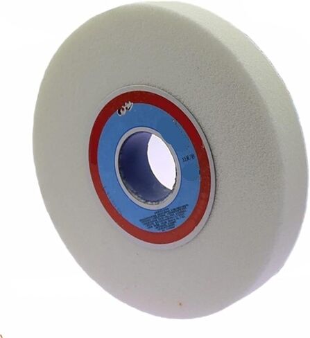 1pc White Corundum Grinding Wheel - 150mm OD, 25mm Hole, 25mm Thick for Bench Grinders and Tool Sharpening(80 grit) in Saudi Arabia