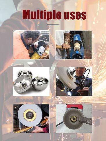 125mm Corundum Bench Grinding Wheel - High-Speed Steel & Tool Steel Sharpening - 12.7mm Hole Diameter, 16mm Thick, 1PC(100 Grit) in Saudi Arabia