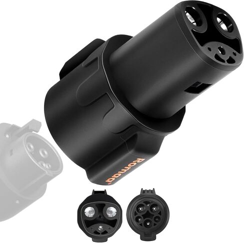 J1772 إلى محول شحن NACS EV لـ Tesla ، متوافق مع Tesla Model 3/Y/S/S ، MAX 60A FASTER CHARGING J1772 ADAPTER لـ TESLA ، التصميم المحمول ، مناسب لجميع محطات شحن J1772 AC AC in Saudi Arabia