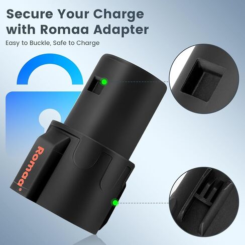 J1772 إلى محول شحن NACS EV لـ Tesla ، متوافق مع Tesla Model 3/Y/S/S ، MAX 60A FASTER CHARGING J1772 ADAPTER لـ TESLA ، التصميم المحمول ، مناسب لجميع محطات شحن J1772 AC AC in Saudi Arabia