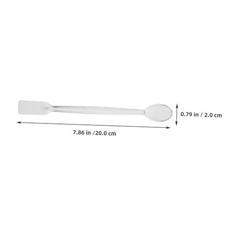 10pcs Stainless Steel Lab Spatulas Double Ended Micro Sampling Spoons for Precise Powder Dosing Mixing and Transferring in Scientific Laboratory Use in Saudi Arabia