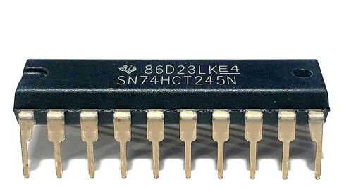 SN74HCT245N SN74HCT245 74HCT245 Octal Bus Transceivers with 3-State Outputs Breadboard-Friendly IC DIP-20 (Pack of 20) in Saudi Arabia