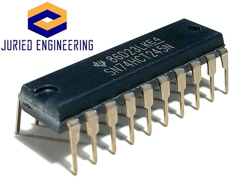SN74HCT245N SN74HCT245 74HCT245 Octal Bus Transceivers with 3-State Outputs Breadboard-Friendly IC DIP-20 (Pack of 20) in Saudi Arabia