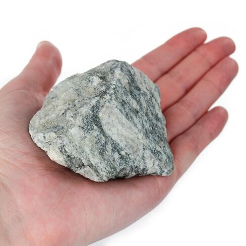 إيسكو - عينة صخرة النيس البيوتيت الخام حوالي 2.75 بوصة - الصخور المتحولة ذات الحبيبات الخشنة - عينة تعليمية جيولوجية لمختبرات علوم الأرض، وتحديد المعادن، ومجموعات الفصول الدراسية in Kuwait